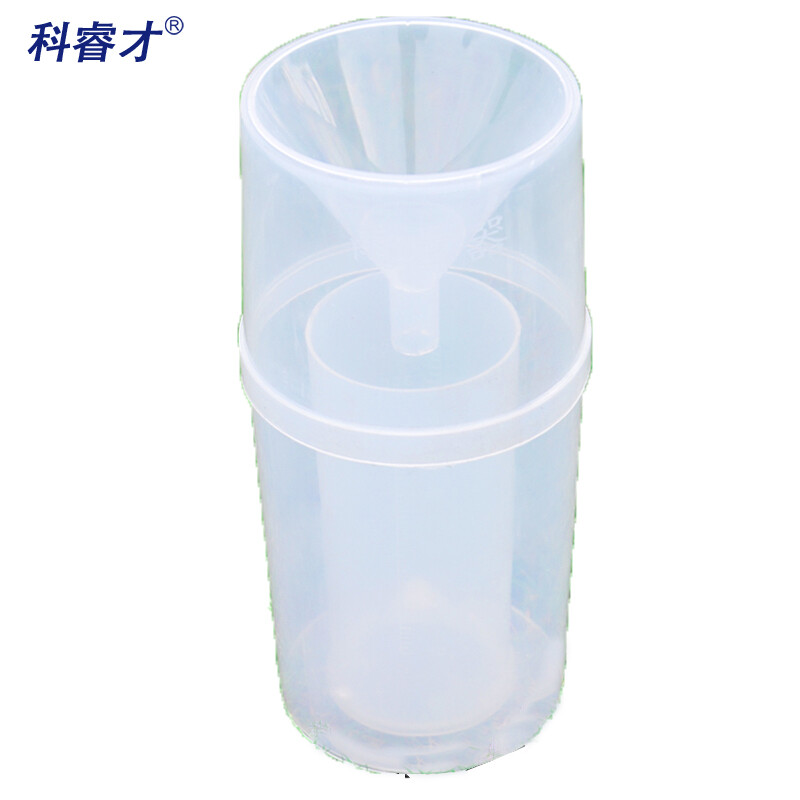 科睿才雨量筒塑料雨量器 测量大气中的降水量和降雪量 适用于气象地质水文及各企事业单位学校学生使用的照片